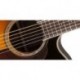 Takamine GD71CEBSB - Guitare électro-acoustique dreadnough pan coupé brown sunburst table épicéa massif