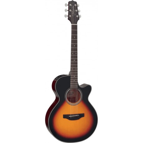 Takamine GF15CEBSB - Guitare électro-acoustique folk pan coupé brown sunburst