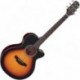 Takamine GF15CEBSB - Guitare électro-acoustique folk pan coupé brown sunburst