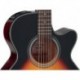 Takamine GF15CEBSB - Guitare électro-acoustique folk pan coupé brown sunburst