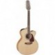 Takamine GJ72CE-12NAT - Guitare 12 cordes électro-acoustique jumbo pan coupé natural table épicéa massif