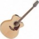 Takamine GJ72CENAT - Guitare électro-acoustique jumbo pan coupé natural table épicéa massif