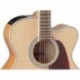 Takamine GJ72CENAT - Guitare électro-acoustique jumbo pan coupé natural table épicéa massif