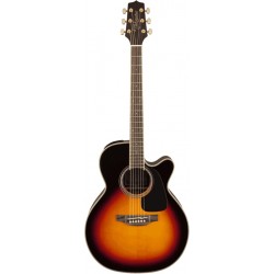 Takamine GN51CEBSB - Guitare électro-acoustique auditorium pan coupé brown sunburst table épicéa massif