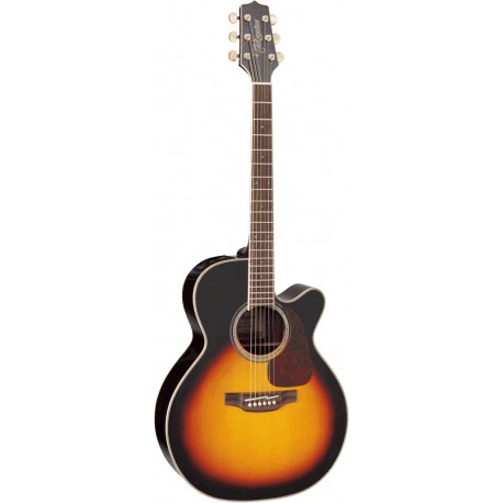 Takamine GN71CEBSB - Guitare électro-acoustique auditorium pan coupé brown sunburst table épicéa massif