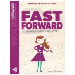 Katherine Colledge - Fast Forward - Violon - Recueil + Enregistrement(s) en ligne