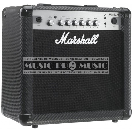 Marshall MG15CFR - Ampli combo pour guitare electrique 15w