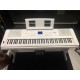 Piano numérique arrangeur Yamaha DGX-660WH + meuble + pédalier