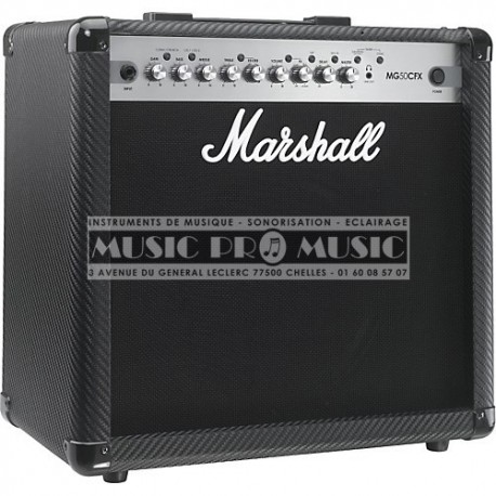Marshall MG50CFX - Ampli combo pour guitare electrique 50w FX