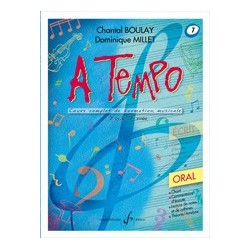 Chantal Boulay - A Tempo - Partie Orale - Volume 7 - Solfege - Recueil