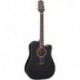 Takamine GD15CEBLK - Guitare électro-acoustique dreanough pan coupé black