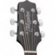 Takamine GD15CEBLK - Guitare électro-acoustique dreanough pan coupé black