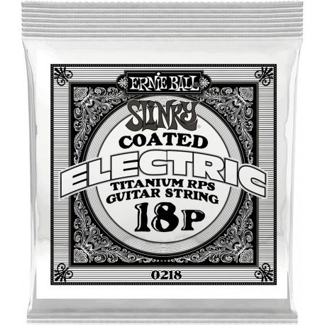 Ernie Ball 0218 - Corde .018 renforcée au titane pour guitare electrique