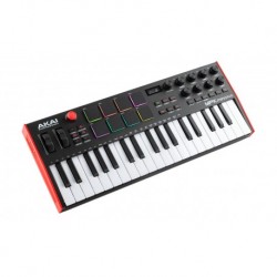 Akai Professional MPKMINIPLUS - Clavier Maître USB 37 mini notes 8 pads 8 encodeurs écran OLED