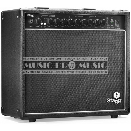Stagg STA30-DSP-EU - Ampli combo pour guitare electrique 30w effets DSP