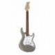 Cort G250SVM - Guitare électrique G250 type stratocaster argent métallisé