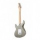 Cort G250SVM - Guitare électrique G250 type stratocaster argent métallisé