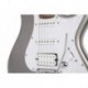 Cort G250SVM - Guitare électrique G250 type stratocaster argent métallisé
