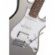 Cort G250SVM - Guitare électrique G250 type stratocaster argent métallisé