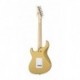 Cort G250CGM - Guitare électrique G250 type stratocaster champagne or métallisé