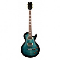 Cort CR250DBB - Guitare électrique CR250 type LP deep blue burst
