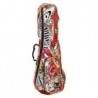 Keiki KUB-EM-CC - Housse rembourrée nylon design "El Muerto" pour ukulélé concert