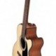 Takamine GX18CENS - Guitare electro acoustique cutaway mini Auditorium avec housse