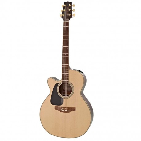 Takamine GN51CELH-NAT - Guitare gaucher électro-acoustique auditorium pan coupé natural table épicéa massif