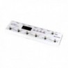 Mooer CONTROLLER L6 MKII - Pédalier programmable blanc pour 6 pédales d’effets avec accordeur et buffers