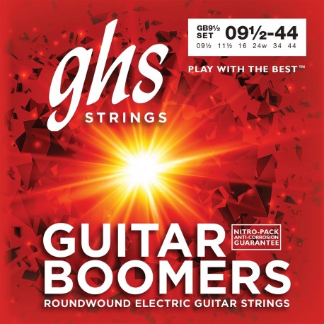 GHS GB9-1/2 - Jeu de cordes Boomers 9,5-44 pour guitare électrique