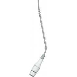 Shure CVO-W-C - Micro suspendu blanc cardioïde cable 7.6m et bonnette