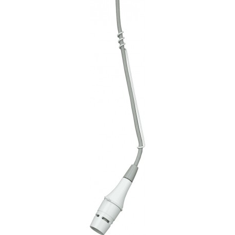 Shure CVO-W-C - Micro suspendu blanc cardioïde cable 7.6m et bonnette