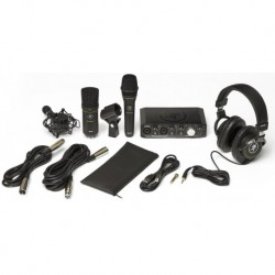 Mackie PRODUCER-BUNDLE - Pack Onyx-Producer avec 2 micros, casque, carte son USB 2 entrées