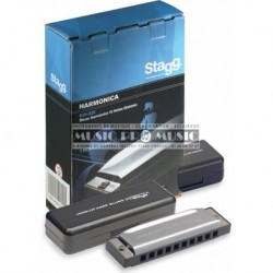 Stagg BJH-B20-C - Harmonica Blues en DO majeur