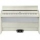 Korg G1B-AIR-WHASH - Piano numérique meuble 88 notes toucher lourd Bluetooth avec meuble finition frêne clair