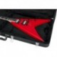 Gator GWE-EXTREME - Etui pour guitare electrique type Flying V ou Explorer