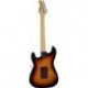 Eko S300SB - Guitare électrique type stratocaster HSS sunburst