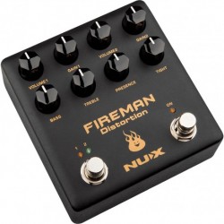 Nux FIREMAN - Pédale distorsion double type brown sound moderne