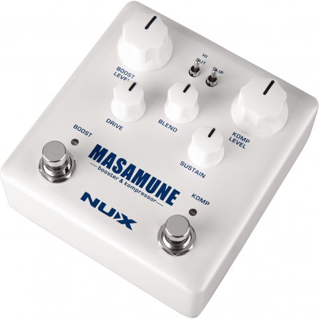 Nux MASAMUNE - Booster et compresseur guitare à routage interne