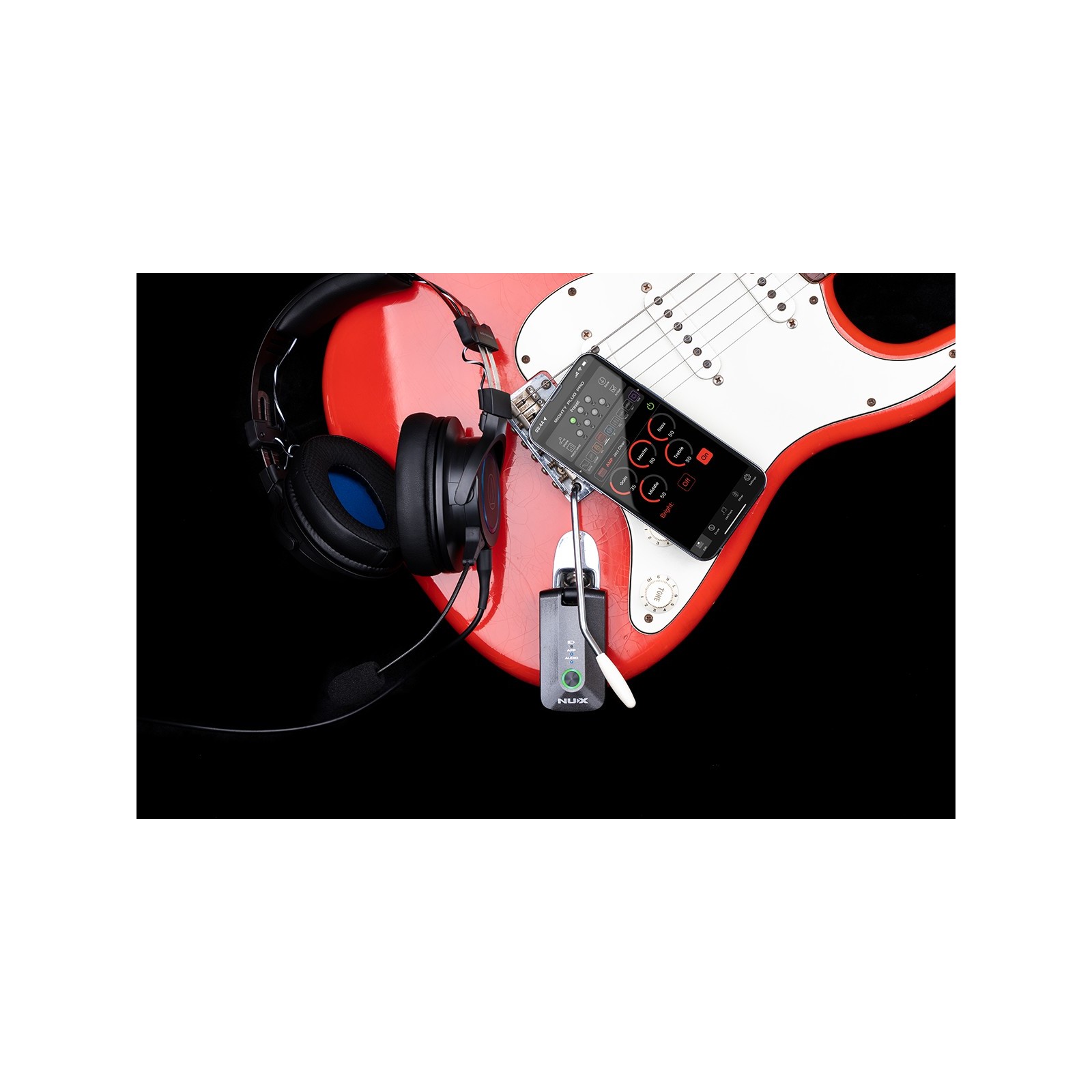 Nux MIGHTY-PLUG - Ampli casque guitare/basse de poche bluetooth