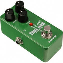 Nux TUBEMAN-OD - Pédale d'overdrive analogique Tubeman MKII NOD-2 type screamer