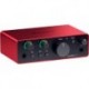 Focusrite SCARLETT4-SOLO - Interface Scarlett 4ème Gen 2 in/2 out USB-C 24bits/192khz