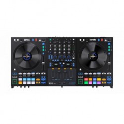 Rane DJ FOUR - Controleur DJ professionnel 4 canaux plateaux 8,5" stems Serato 16 pads