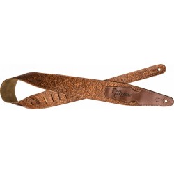 Takamine STRAP-BR - Courroie cuir marron pour guitare