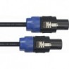 Yellow Cable HP9SS - Cable Profile pour haut-parleur Speakon/Speakon 9m 2x1.5mm