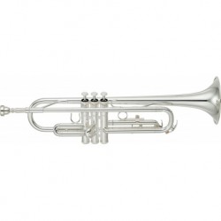 Yamaha YTR-2330S - Trompette d'étude Sib finition argenté avec housse