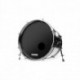 Evans BD20RB - Peau de résonance de grosse caisse noire EQ3 20"