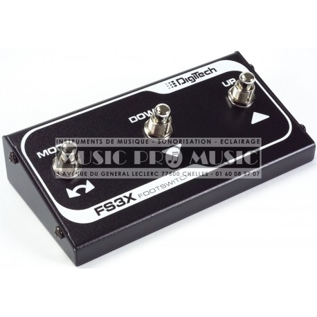 Digitech FS3X - Footswitch 3 voies pour Jamman