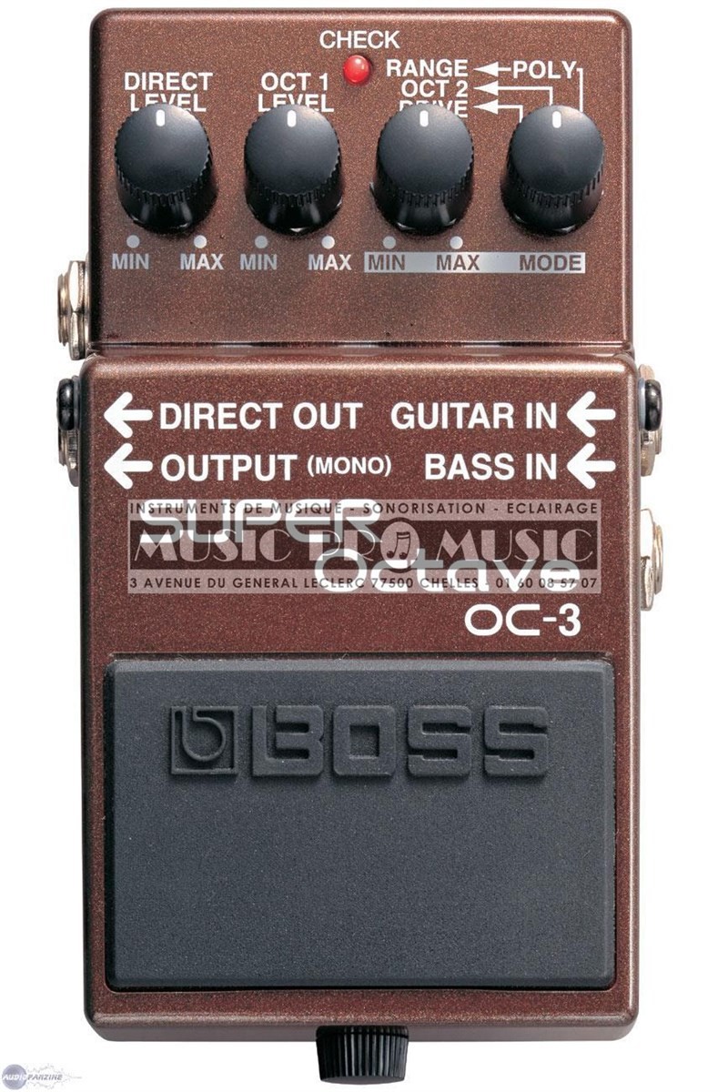 BOSS OC-3 SUPER Octave エフェクター 歪ませることができるオクターバー】BOSS OC-3 Super Octave