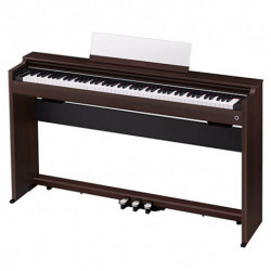 Casio AP-S200BN - Piano numérique meuble slim brun 88 touches toucher ivoire et ébène mecanisme à marteaux